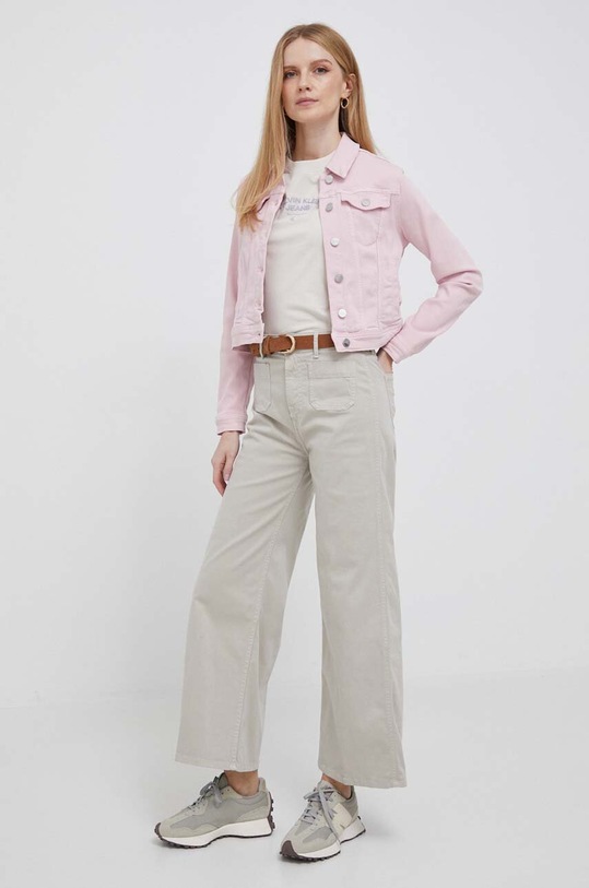 Pepe Jeans spodnie PL2116158.836 szary SS23