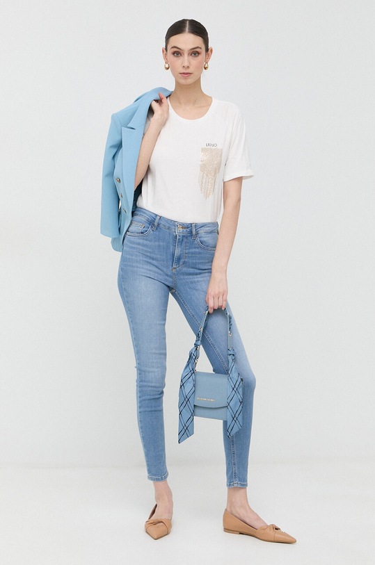 Liu Jo jeansy UA3013.D4538 niebieski SS23