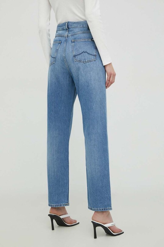 Ρούχα Τζιν παντελόνι Mustang Style Ava Wide Loose 1013777.5000.412 μπλε