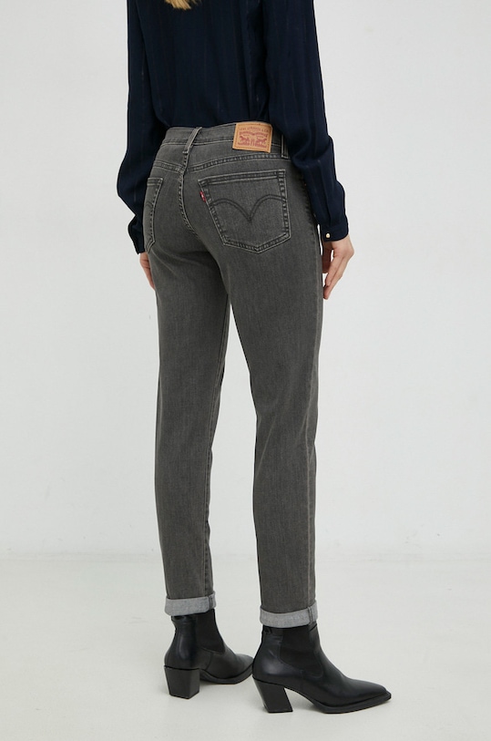 Odzież Levi's jeansy MID RISE BOYFRIEND 19887.0242 szary