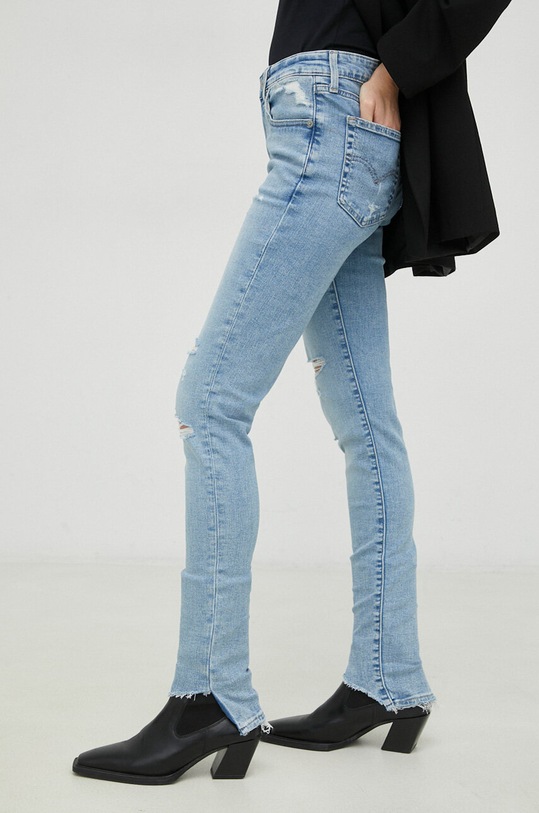 Levi's jeansy 721 Planet friendly niebieski 18882.0596