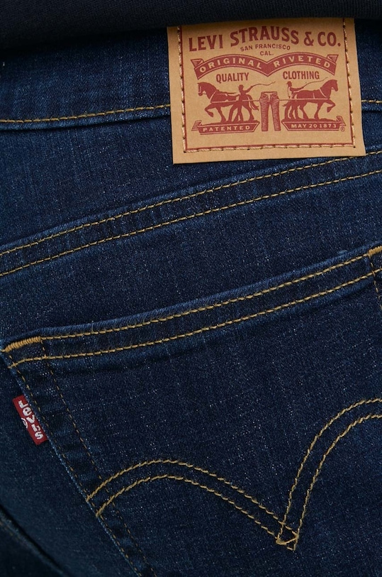 Levi's jeansy MID RISE BOYFRIEND granatowy 19887.0164