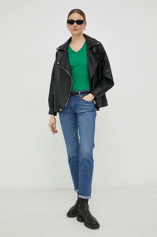 Levi's jeansy MID RISE BOYFRIEND 19887.0225 niebieski AA00