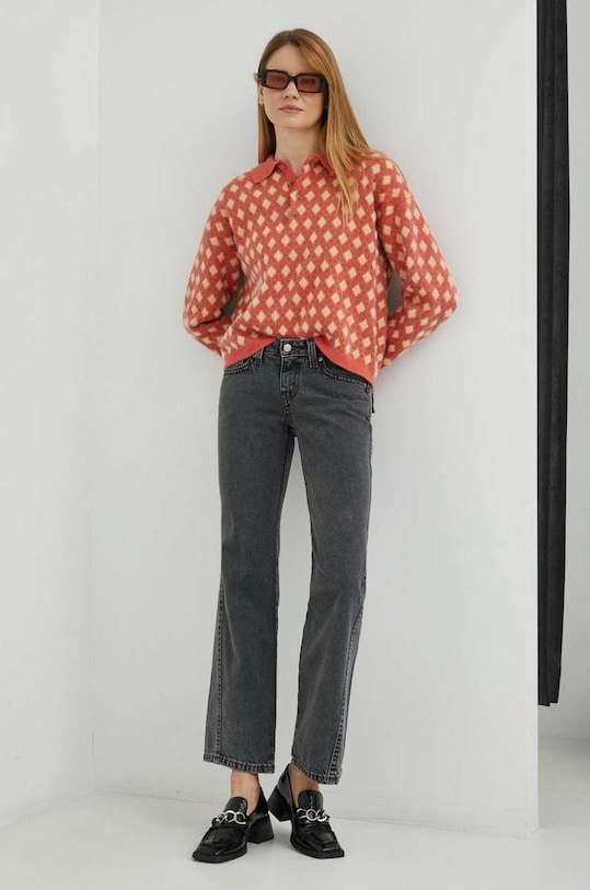 Τζιν παντελόνι Levi's Noughties Boot A4893.0002 μαύρο SS23