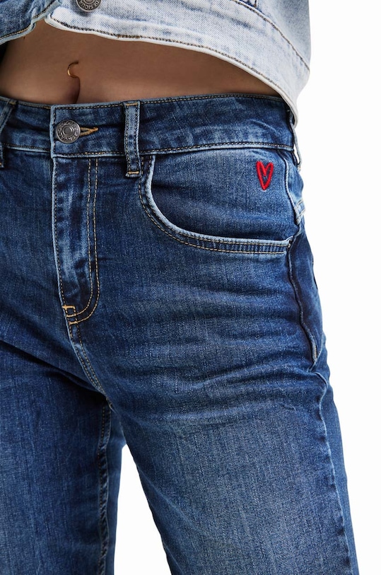 Desigual jeansy 23SWDD21 granatowy SS23