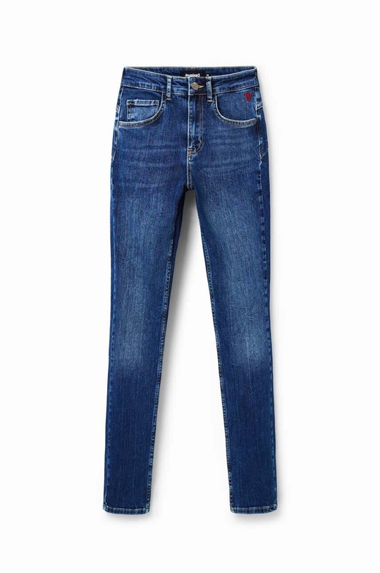 Desigual jeansy 23SWDD21 granatowy