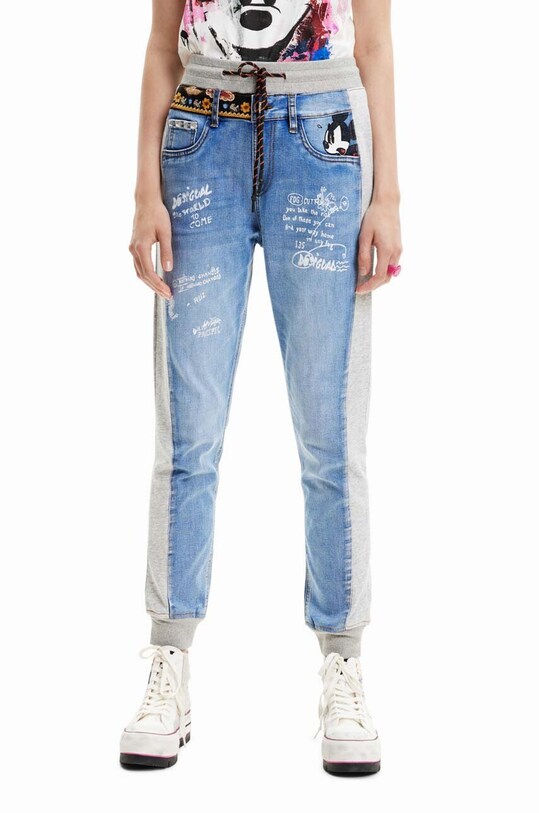 Kavbojke Desigual 23SWDD77 modra SS23