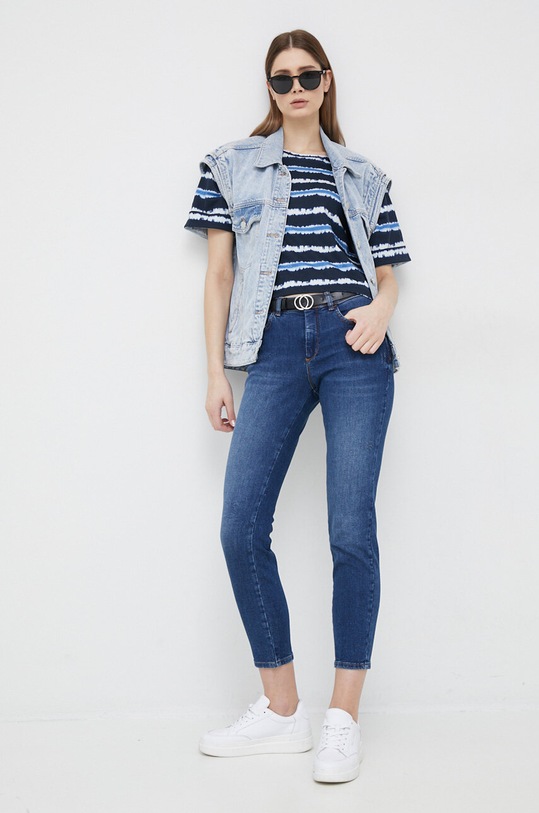 Sisley jeans Ibiza 4OH0LE01L.902 blu SS23