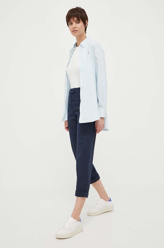 United Colors of Benetton spodnie 4GD7DF007.016 granatowy SS23