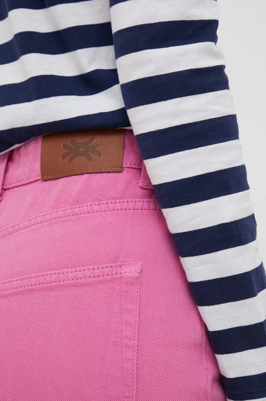 Τζιν παντελόνι United Colors of Benetton ροζ 4LYX575C3.0K9