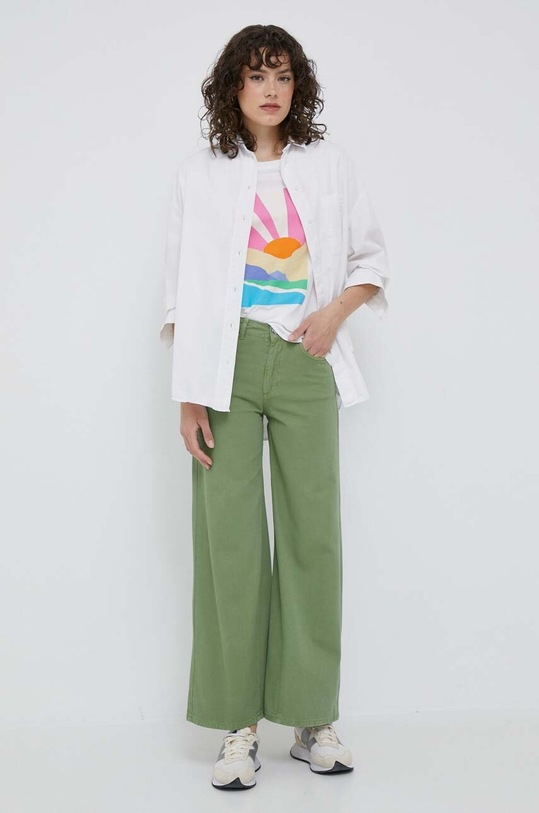 Rifle United Colors of Benetton 4EUTDE013.2K7 zelená SS23