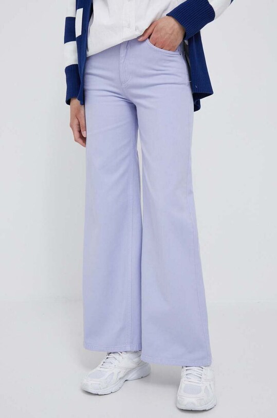 United Colors of Benetton jeansy fioletowy 4EUTDE013.2H0