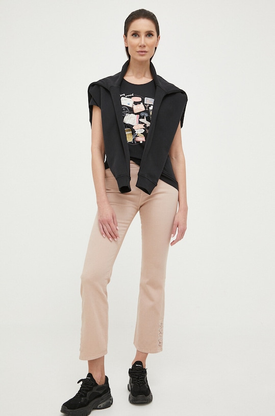 Pinko jeansy 100172.A0HH różowy SS23