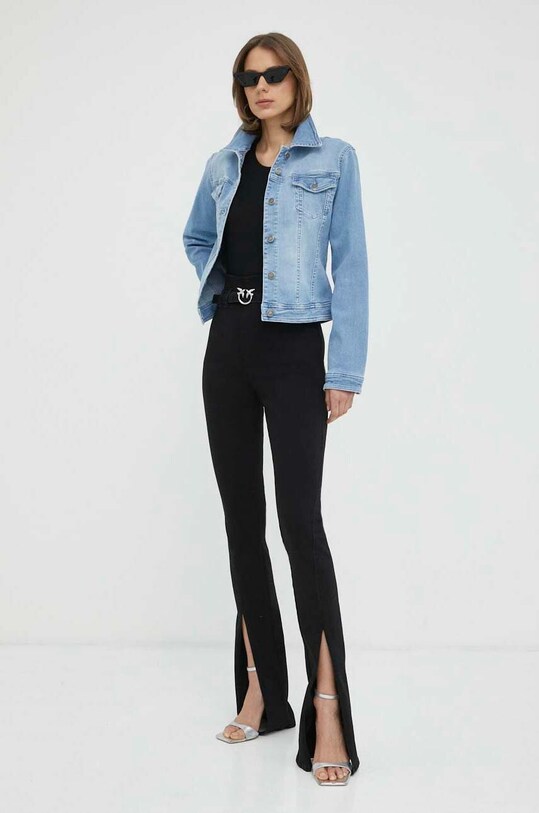 Pinko jeansy 100629.A0FE czarny SS23