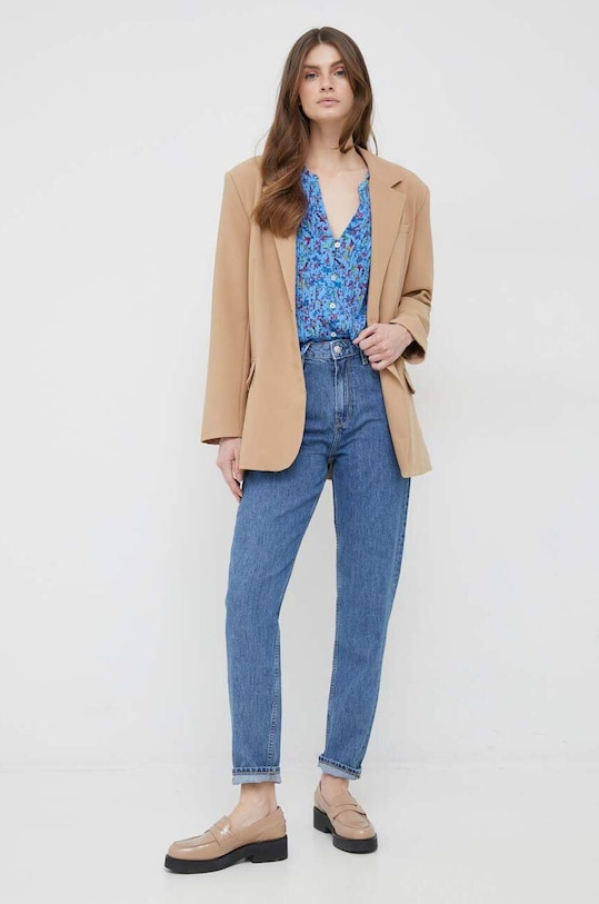 Tommy Hilfiger jeansy WW0WW38143.PPYX niebieski SS23