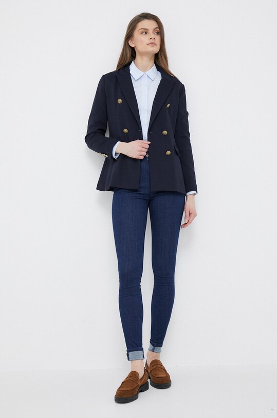 Tommy Hilfiger jeansy WW0WW38137.PPYX granatowy SS23