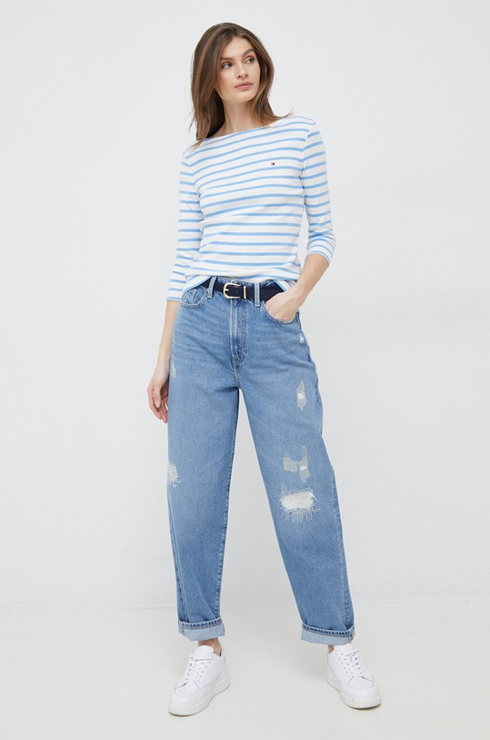 Džíny Tommy Hilfiger To Fit WW0WW38162.PPYX modrá SS23