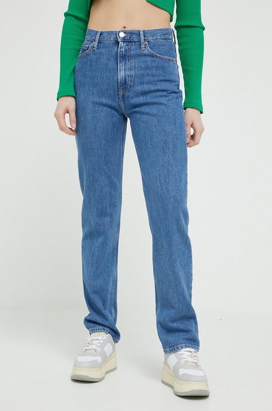 Tommy Jeans jeansi Julie DW0DW15738.PPYX albastru SS23