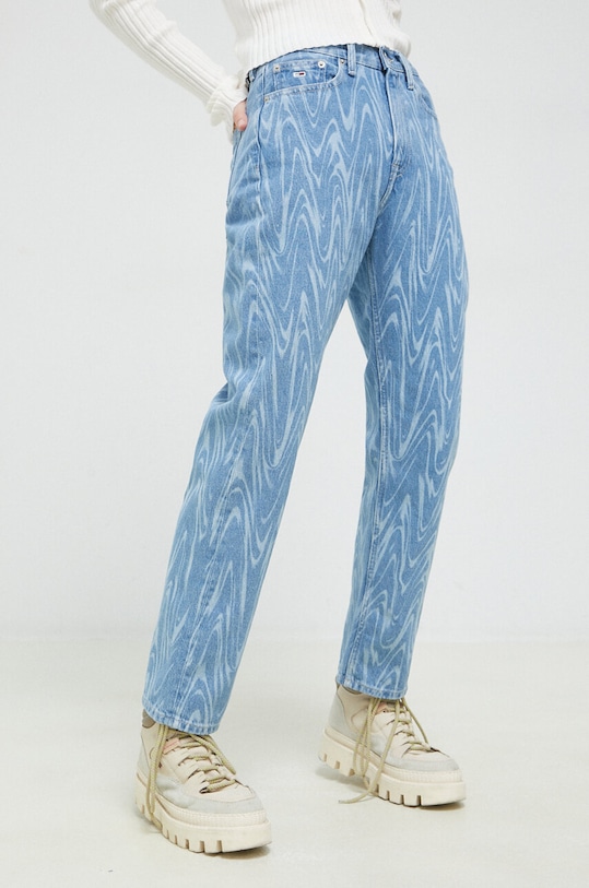 Tommy Jeans jeansy Harper niebieski DW0DW15530.PPYX