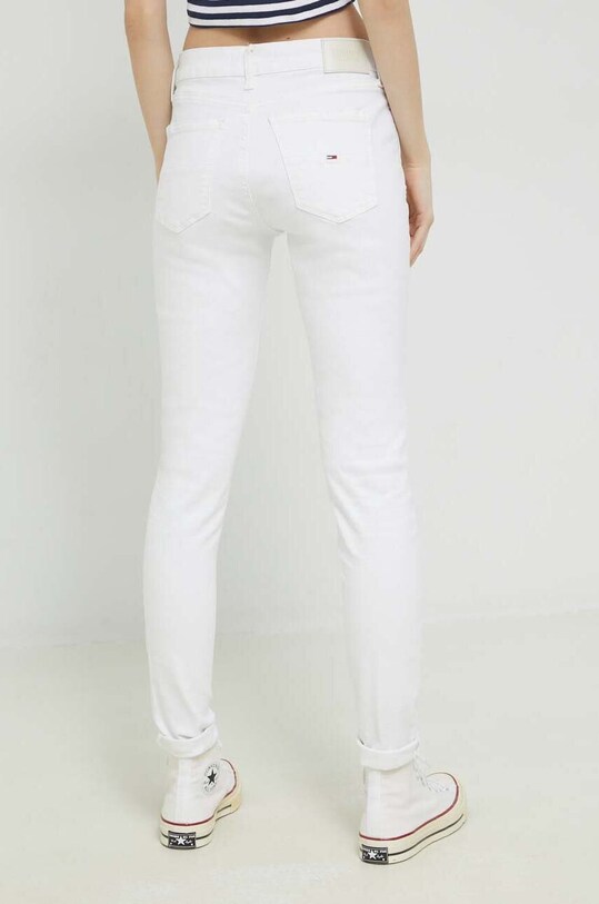 Îmbrăcăminte Tommy Jeans jeansi DW0DW15486.PPYX alb