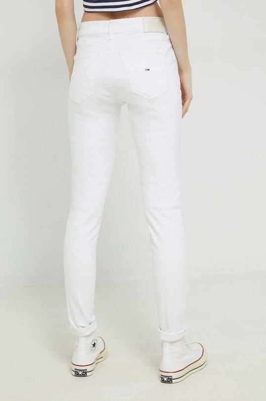 Ρούχα Τζιν παντελόνι Tommy Jeans DW0DW15486.PPYX λευκό