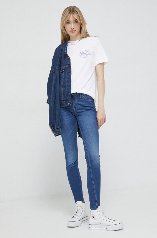 Tommy Jeans jeansy DW0DW15489.PPYX niebieski SS23