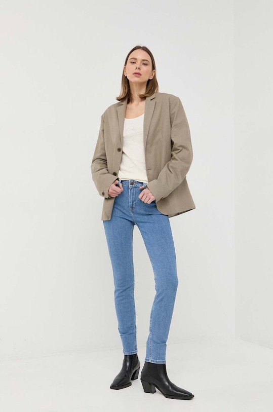 Lee jeansy Scarlett High L626FAB38 niebieski SS23