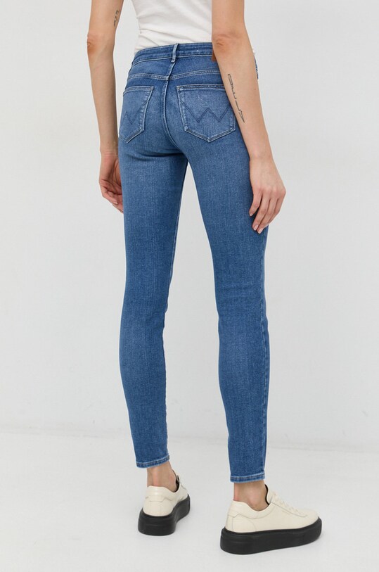 Oblečenie Rifle Wrangler Skinny 615 W28K4736Y modrá