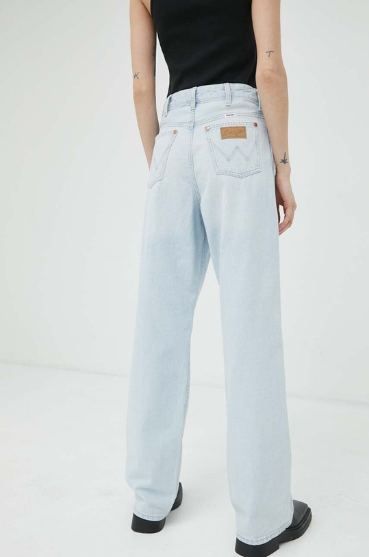 Odzież Wrangler jeansy Mom Relaxed W24MDE37V niebieski