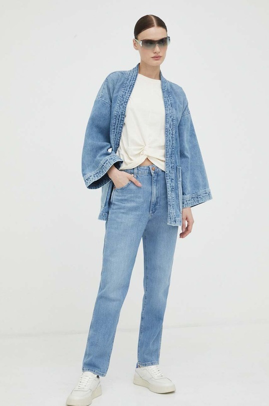 Wrangler jeansy Walker Planet friendly niebieski W2HC3833O