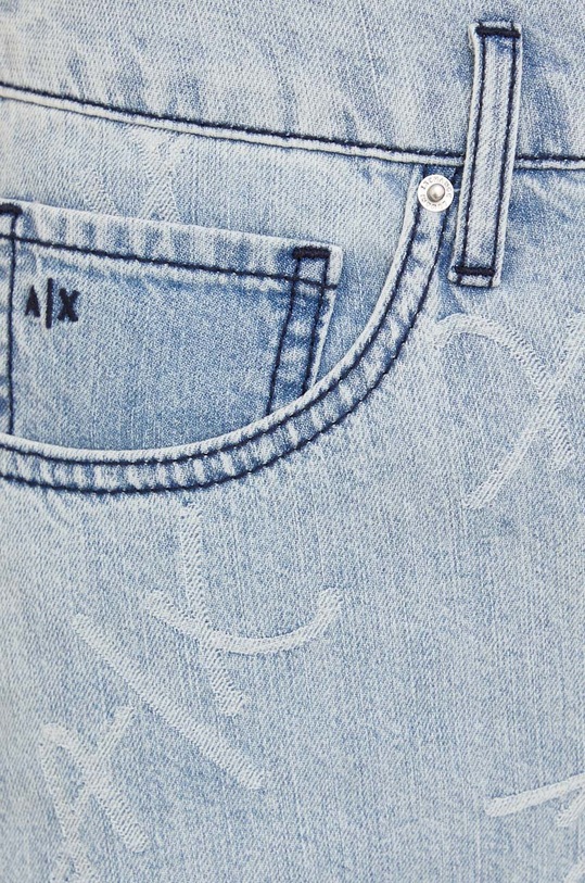 Дънкови къси панталони Armani Exchange син 3RYJ71.Y1NZZ