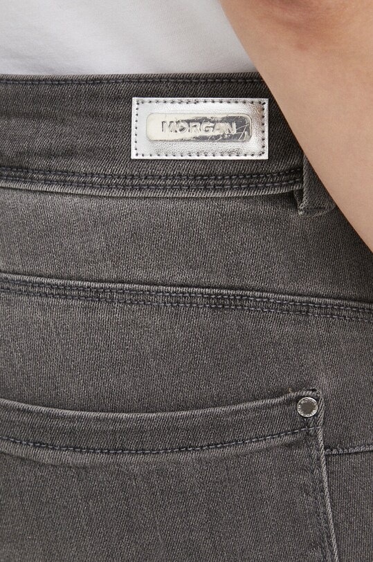 Morgan jeansi gri POM.P.GRIS