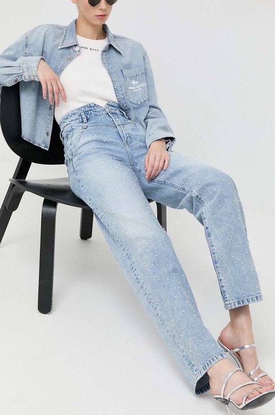 Miss Sixty jeansy Alice niebieski 6T1JJ4620000