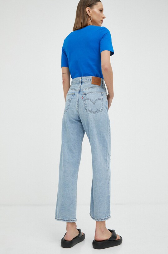 Ρούχα Τζιν παντελόνι Levi's Ribcage Straight 72693.0164 μπλε