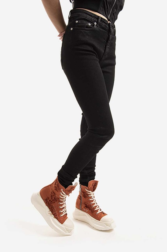Rick Owens jeans black DS01B7316.SBB.BLACK