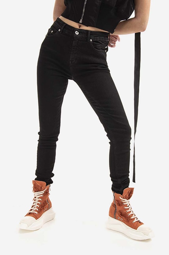 Rick Owens jeans DS01B7316.SBB.BLACK black