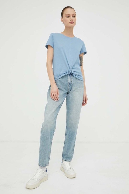 Mustang jeansy Planet friendly niebieski 1013969.5000.332