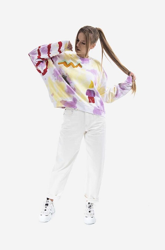 MCQ jeans 648435RRR209001 white SS23