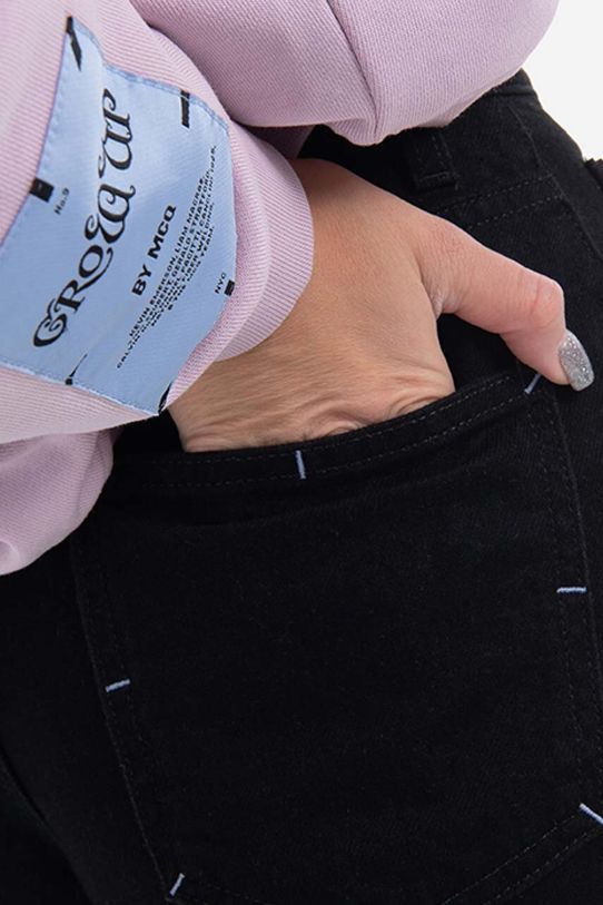 MCQ jeans nero 648435RRR211000