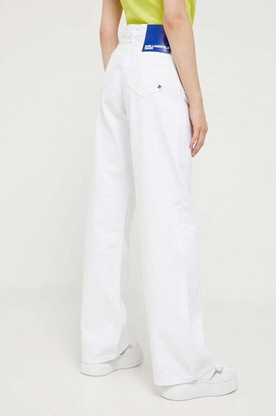 Ρούχα Τζιν παντελόνι Karl Lagerfeld Jeans 231J1116 λευκό