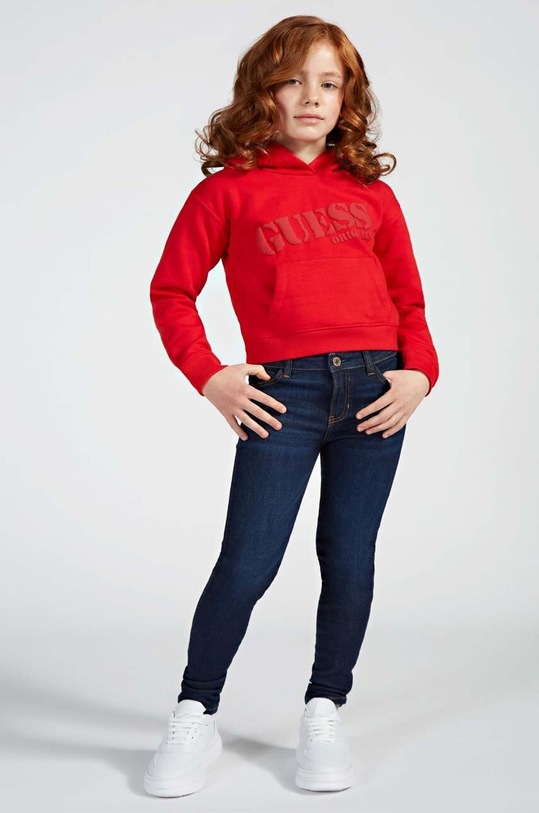 Guess jeansy dziecięce Planet friendly granatowy J2RA11.D4GV0.PPYX