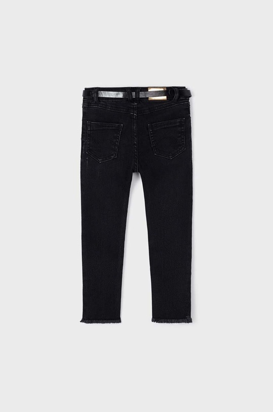 Dziewczynka Mayoral jeansy dziecięce 3509.6G.MINI czarny
