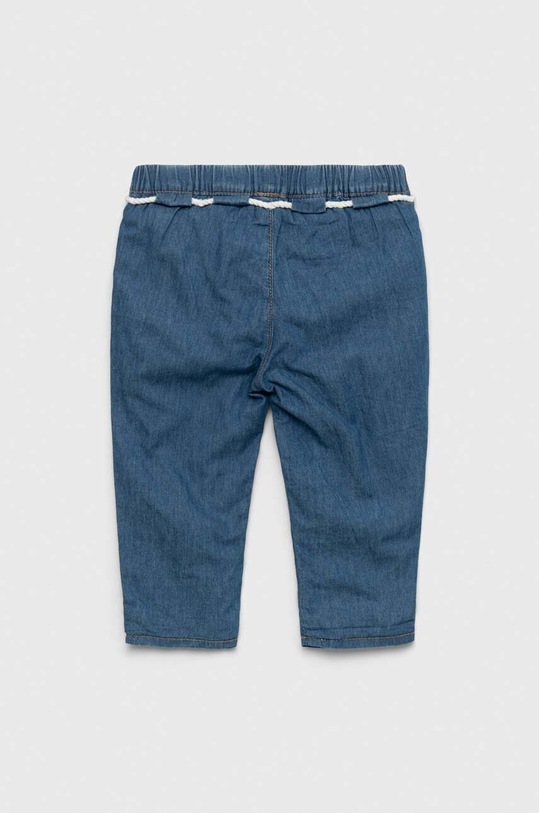 United Colors of Benetton spodnie bawełniane niemowlęce 4DHJAF00I.W.SEASONAL niebieski SS23