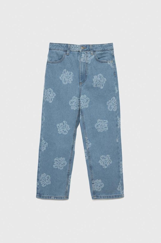 United Colors of Benetton jeansy dziecięce z regulacją niebieski 4VUGCE01H.G.SEASONAL