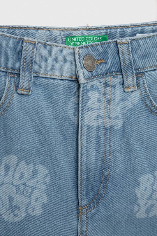 Dziewczynka United Colors of Benetton jeansy dziecięce 4VUGCE01H.G.SEASONAL niebieski