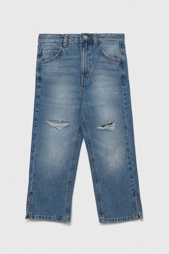 Sisley jeans copii 4DW2YE00L.G.SEASONAL albastru SS23