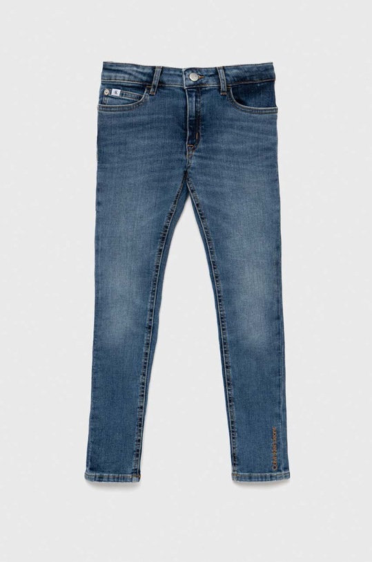 Calvin Klein Jeans jeansy dziecięce Planet friendly niebieski IG0IG01916.PPYX