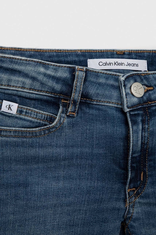 Dziewczynka Calvin Klein Jeans jeansy dziecięce IG0IG01916.PPYX niebieski