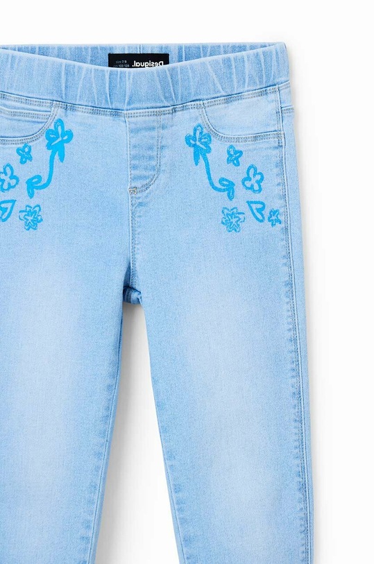 Dziewczynka Desigual jeansy dziecięce 23SGKN01 niebieski