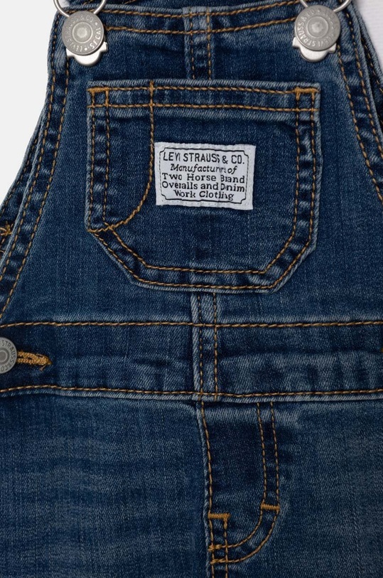 Chlapec Detské nohavice na traky Levi's 6ED533 modrá